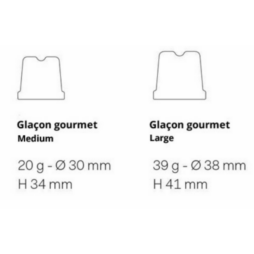 Gamme de glaçons